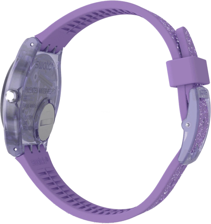 Swatch,Originals 34mm,34mm,Plastic,Silver,Open,GV400