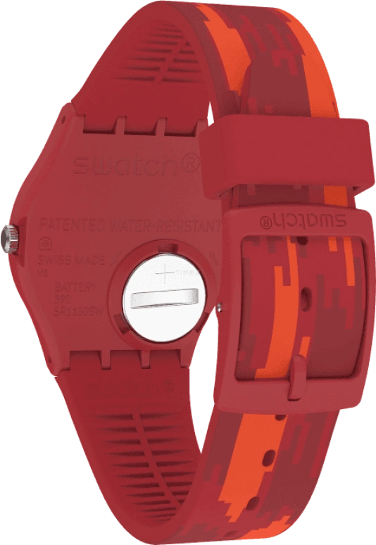 Swatch,Originals 34mm,34mm,Plastic,White,Closed,GR711