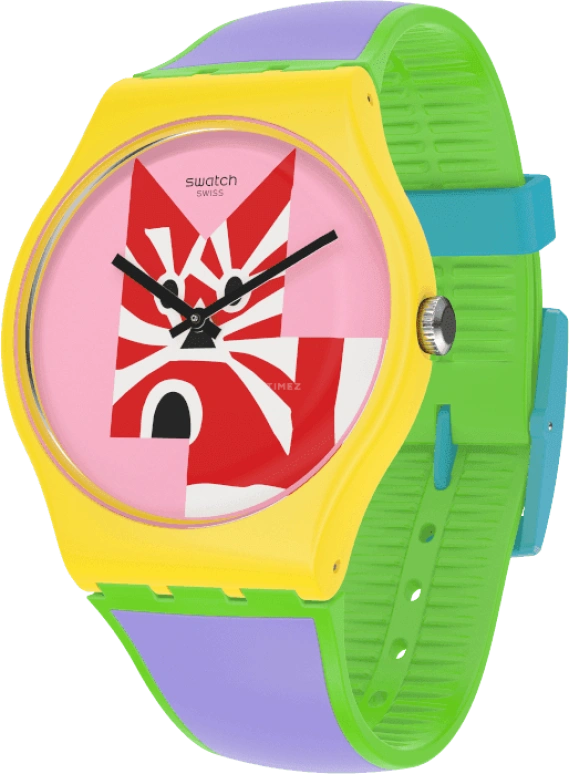 Swatch,Originals 41mm,41mm,Plastic,Closed,SUOZ323