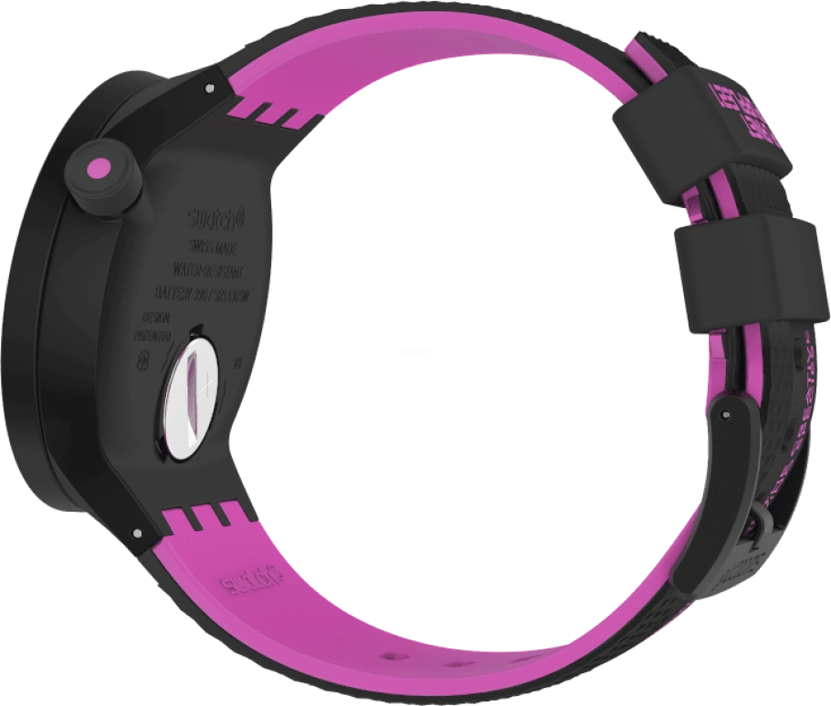 Swatch,Other 47mm,47mm,Sapphire,Crystal Glass,SB01B126