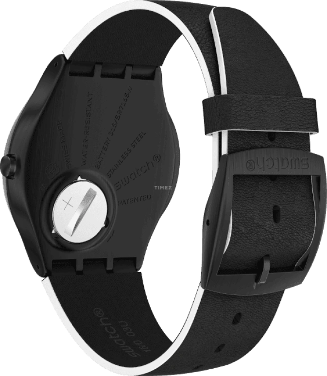 Swatch,SKIN ,Black,SS07B101