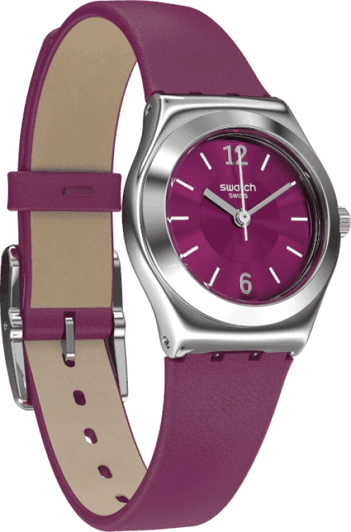 Swatch,IRONY 25mm,25mm,Red,Sapphire,Crystal Glass,YSS330