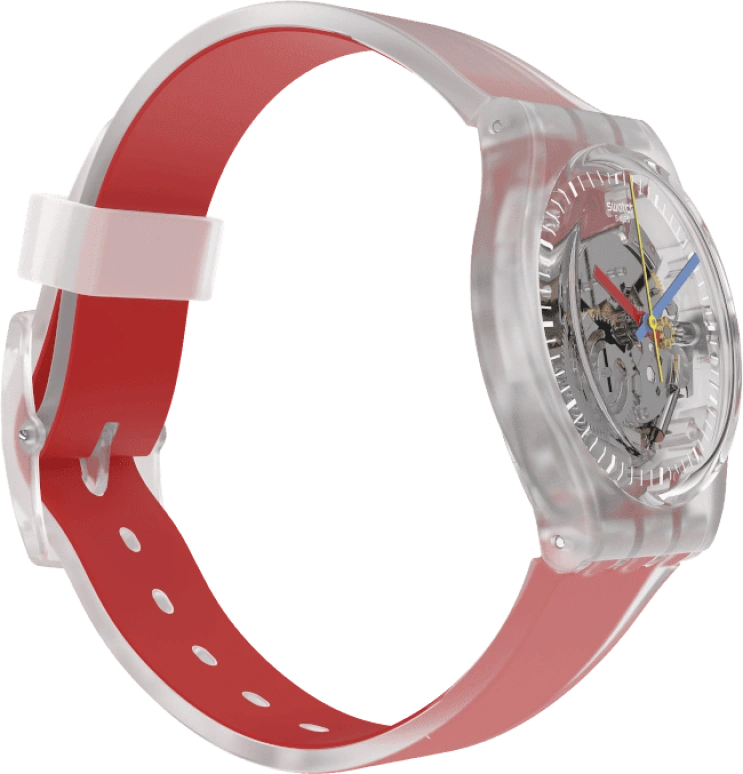 Swatch,CLEAR 34mm,34mm,Open,GE292