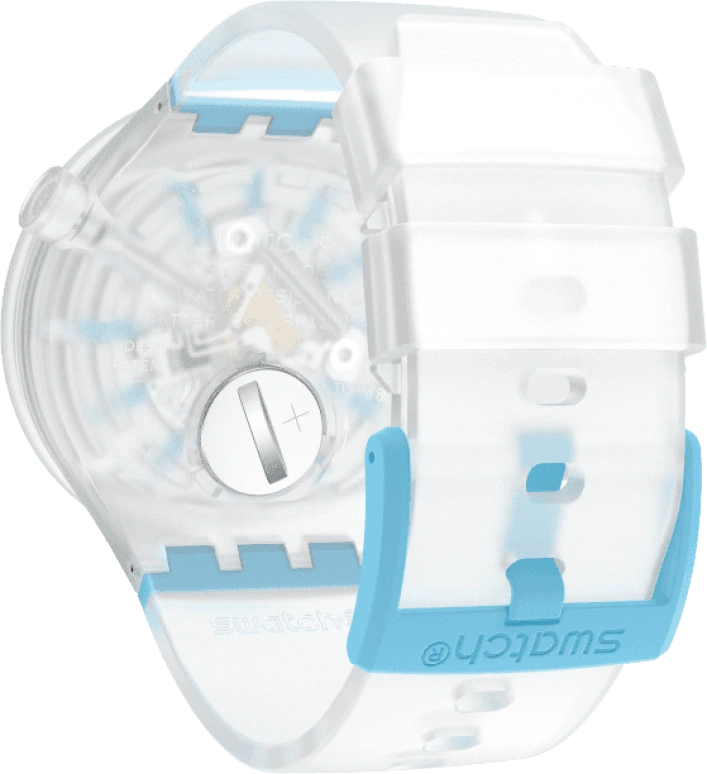 Swatch,THE BOLD 47mm,47mm,Plastic,White,SO27E105