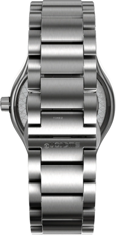 Swatch,IRONY 42mm,42mm,Stainless Steel,Black,Sapphire,Crystal Glass,Open,SY23S406G