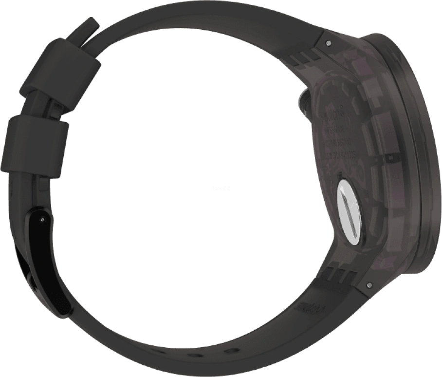 Swatch,THE BOLD 47mm,47mm,Plastic,Purple,SO27B113