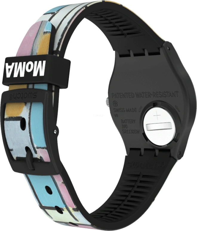 Swatch,Originals 34mm,34mm,Plastic,Pink,Closed,GZ350
