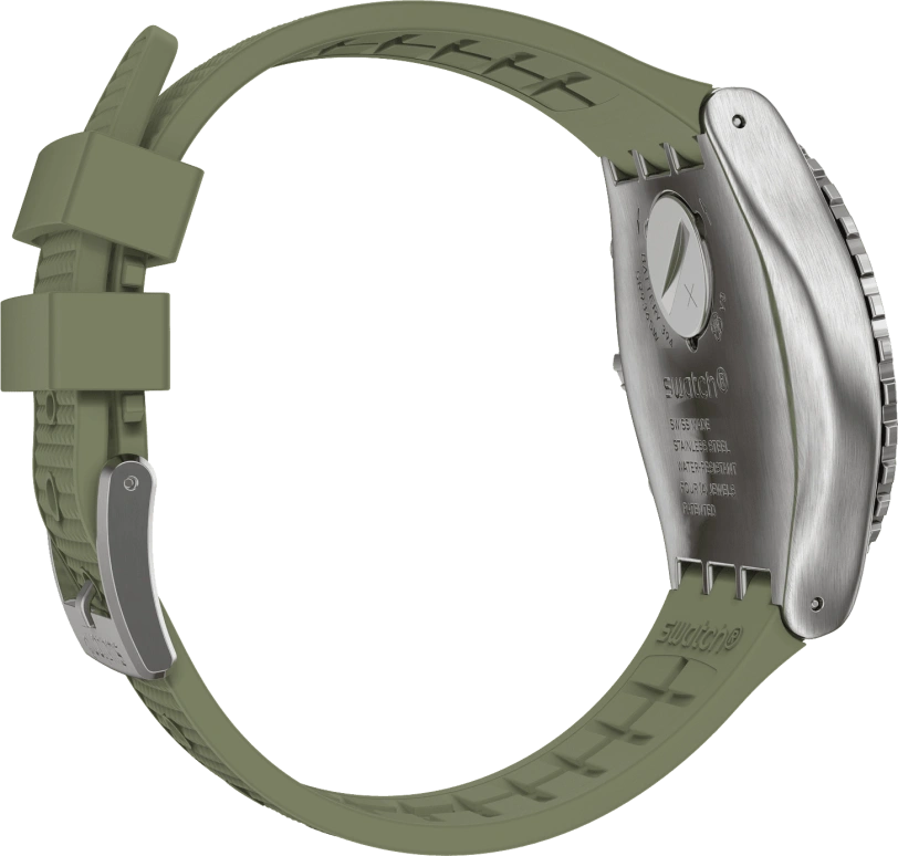 Swatch,IRONY 43mm,43mm,Stainless Steel,Green,YVS488