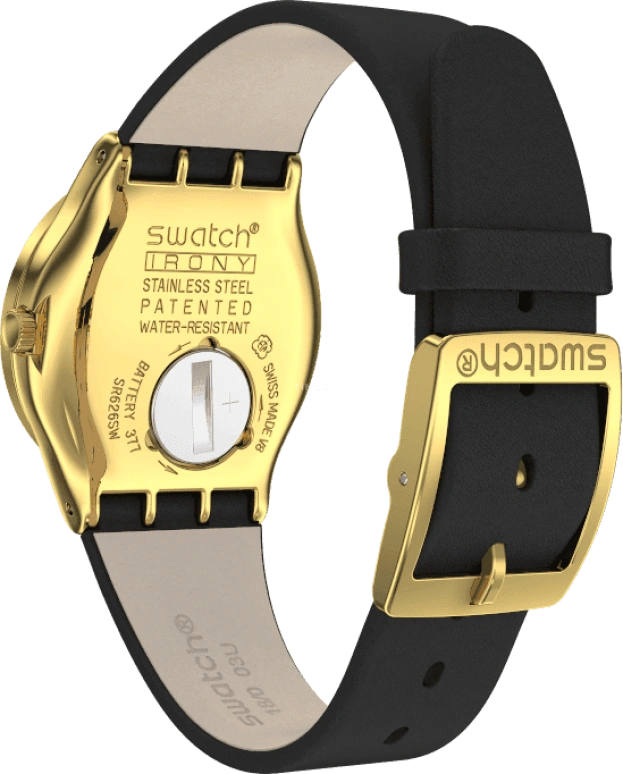 Swatch,IRONY 33x0.38mm,33x0.38mm,Black,YLG141