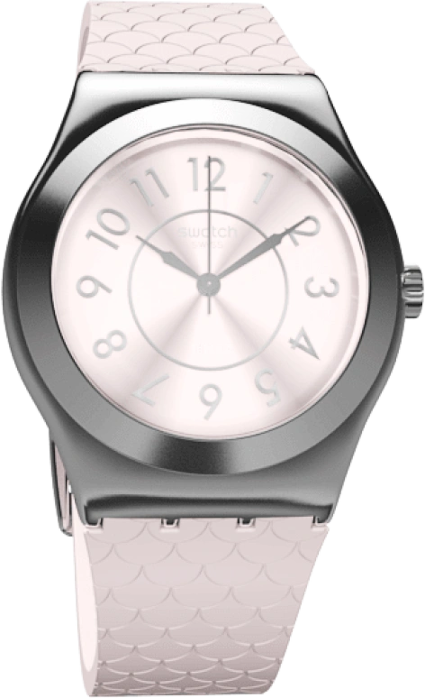 Swatch,WOMEN'S 33mm,33mm,Stainless Steel,Pink Red,Red,Quartz,Sapphire,Round,YLZ101