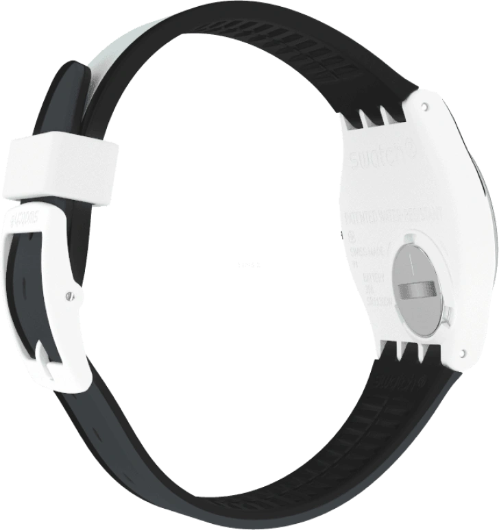 Swatch,Originals 34mm,34mm,Plastic,White,GW711