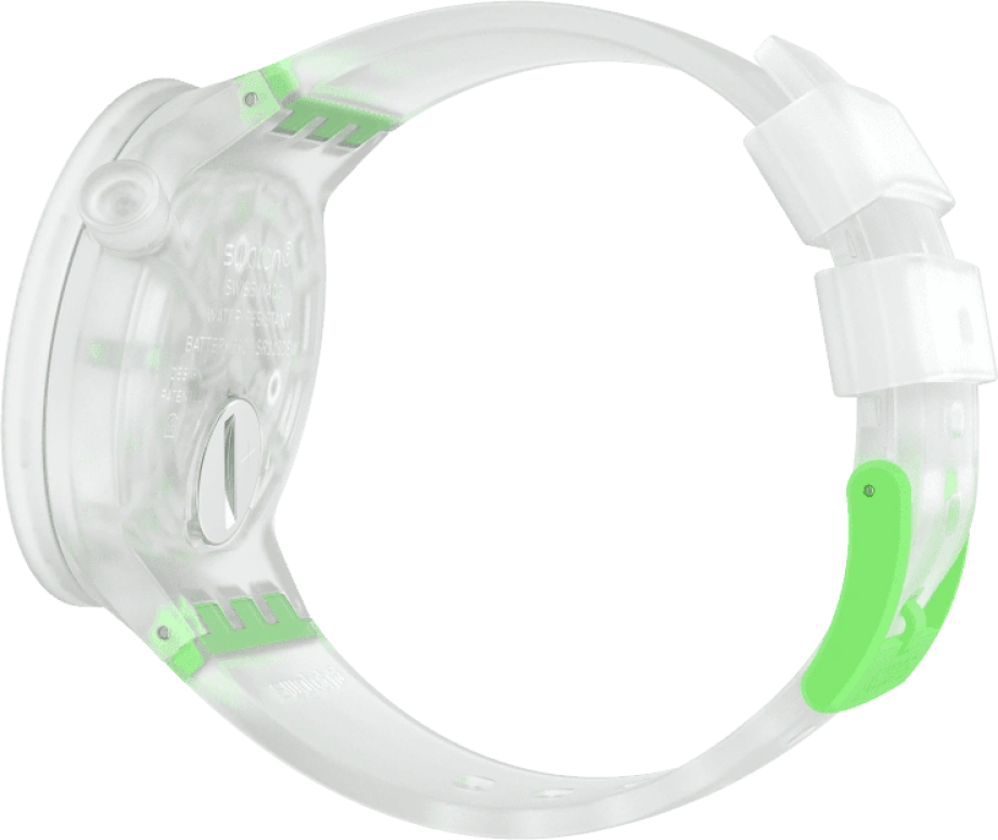 Swatch,THE BOLD 47mm,47mm,Plastic,White,SO27E104