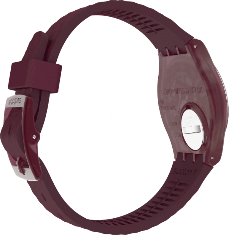 Swatch,Originals 34x39.20mm,34x39.20mm,Plastic,Red,GR184