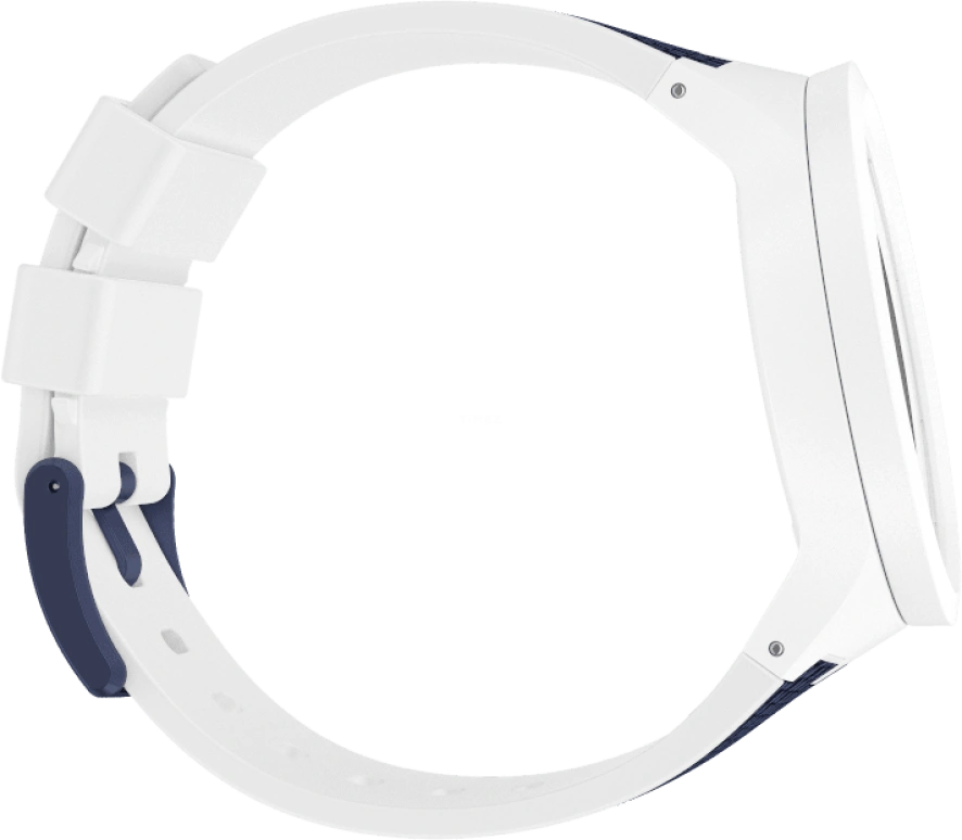 Swatch,THE BOLD 47mm,47mm,Plastic,White,Sapphire,Crystal Glass,Closed,SO27W102