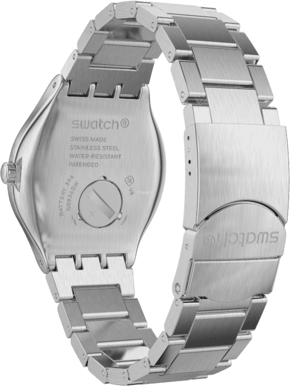 Swatch,IRONY 42.70mm,42.70mm,Stainless Steel,Black,YWS439G