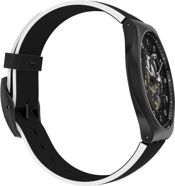 Swatch,SKIN ,Black,SS07B101