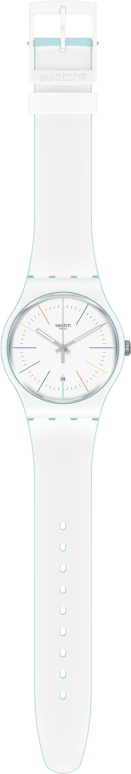 Swatch,Originals 41mm,41mm,Plastic,White,SUOS404