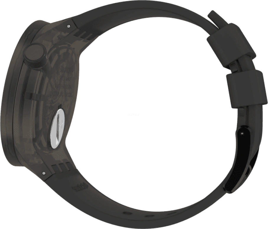 Swatch,THE BOLD 47mm,47mm,Plastic,Yellow,SO27B114