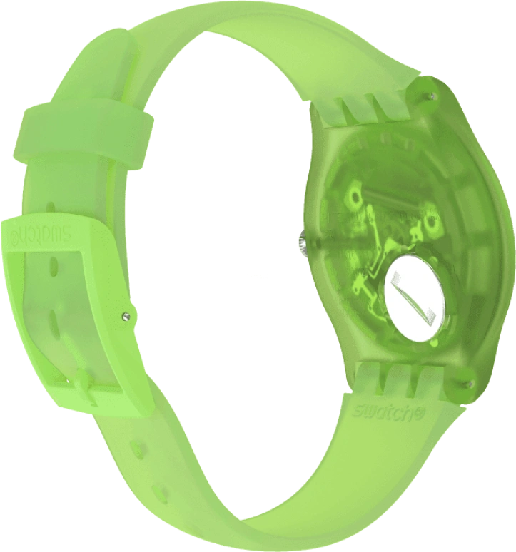 Swatch,Originals 41x47.40mm,41x47.40mm,Plastic,Green,SUOG118