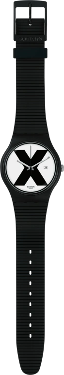 Swatch,Originals 41x47.40mm,41x47.40mm,Plastic,Black,Quartz,Sapphire,Crystal Glass,Round,SUOB402