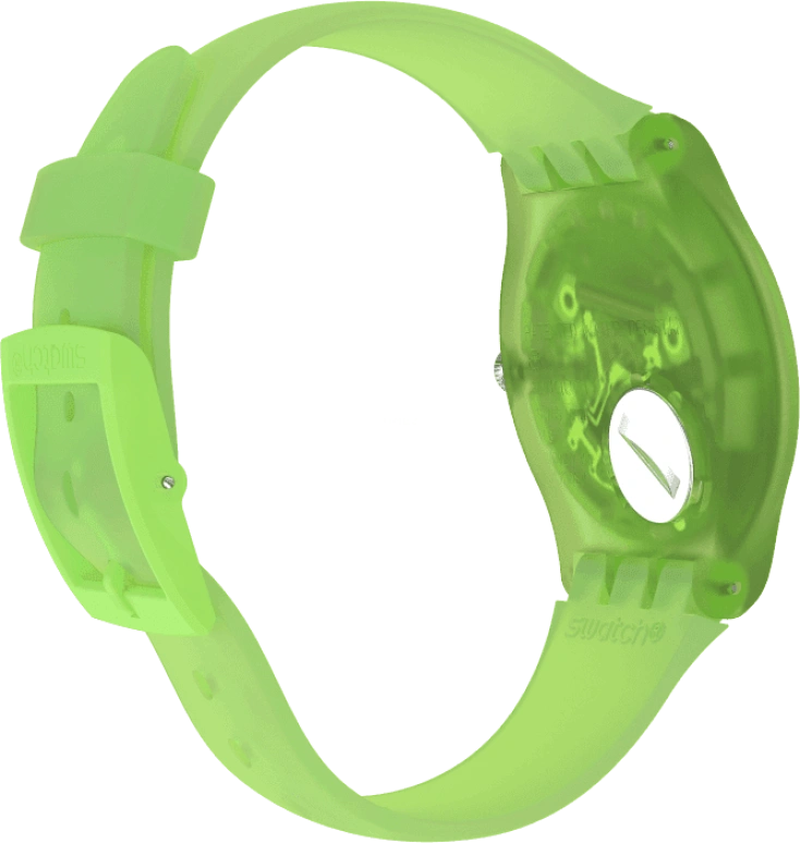 Swatch,Originals 41x47.40mm,41x47.40mm,Plastic,Green,SUOG118