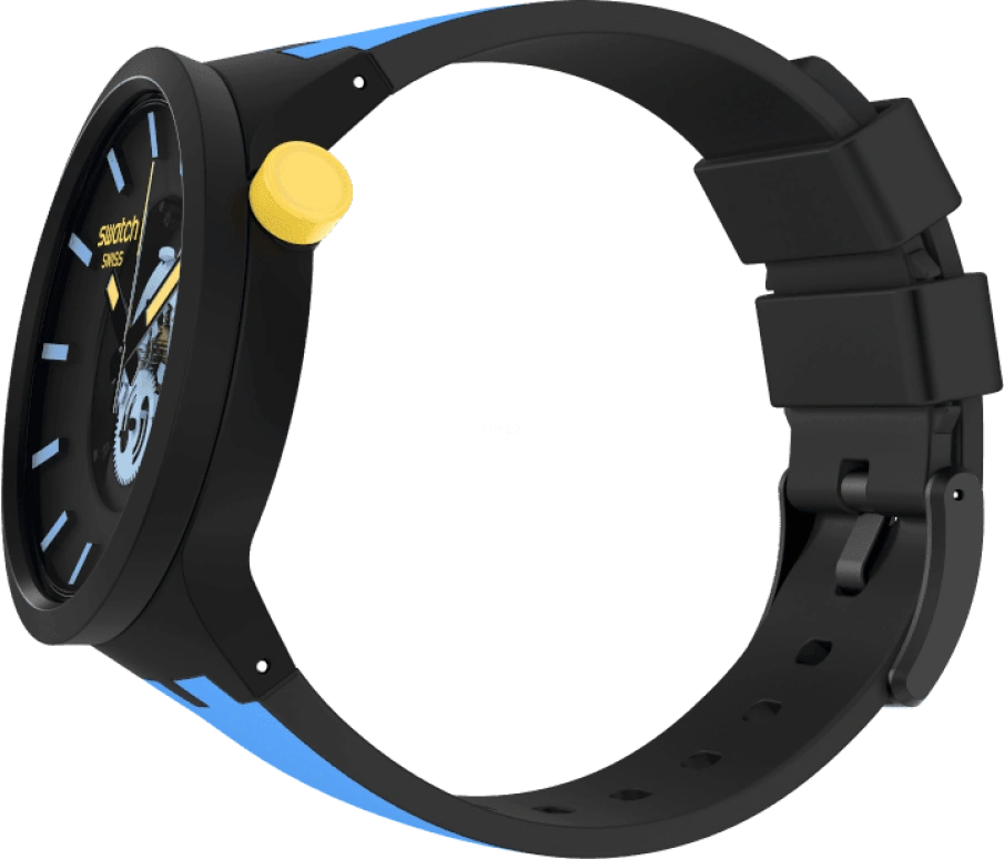 Swatch,THE BOLD 47mm,47mm,Black,SB03B108