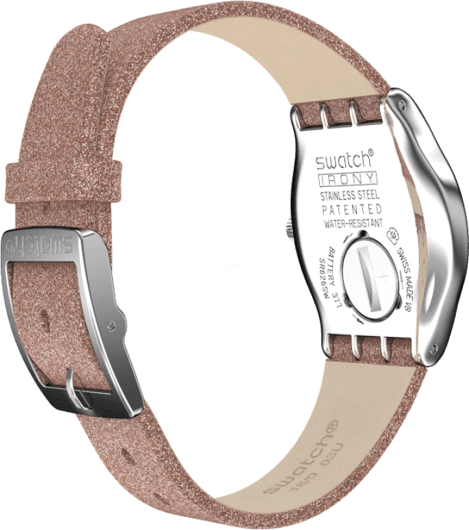 Swatch,IRONY 33x38mm,33x38mm,Coffee,Brown,YLS220