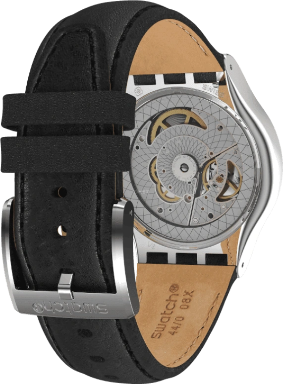 Swatch,IRONY 42mm,42mm,Black,Open,SY23S400