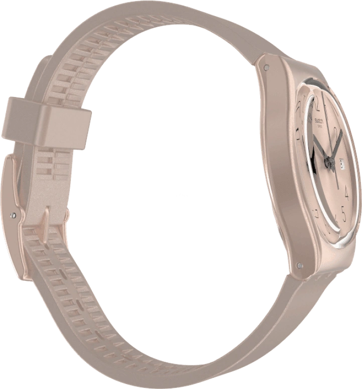 Swatch,Originals 34mm,34mm,Plastic,Pink,Sapphire,Crystal Glass,GP403