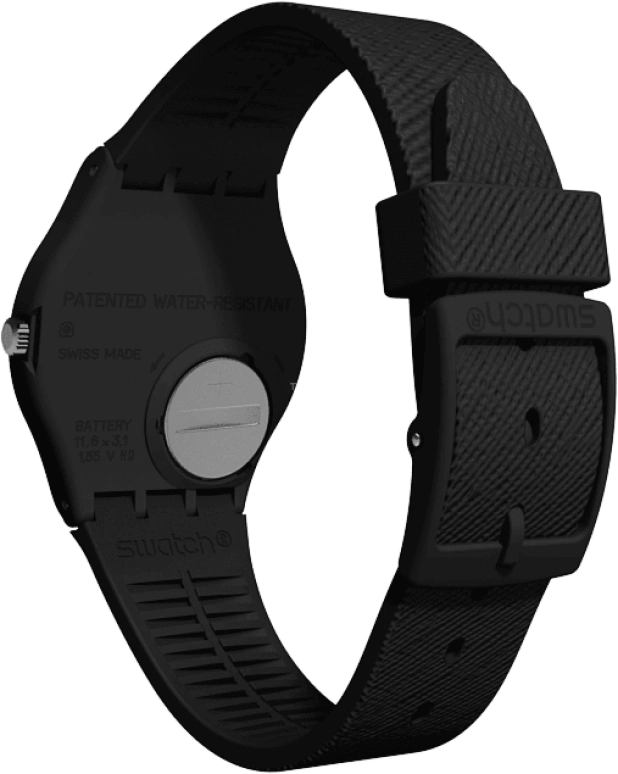 Swatch,Originals 34mm,34mm,Plastic,Red,GB753