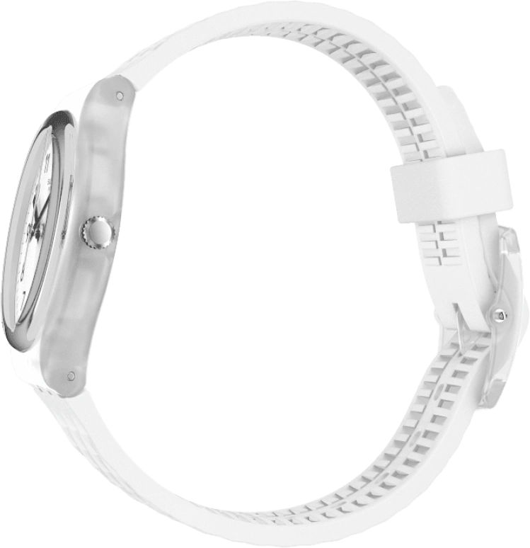 Swatch,Originals 34mm,34mm,Plastic,White,Quartz,Baton,GE286