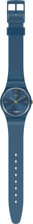 Swatch,Originals 34mm,34mm,Plastic,Blue,Quartz,Tonneau,GN417