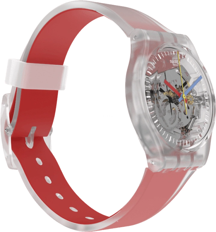 Swatch,CLEAR 34mm,34mm,Open,GE292