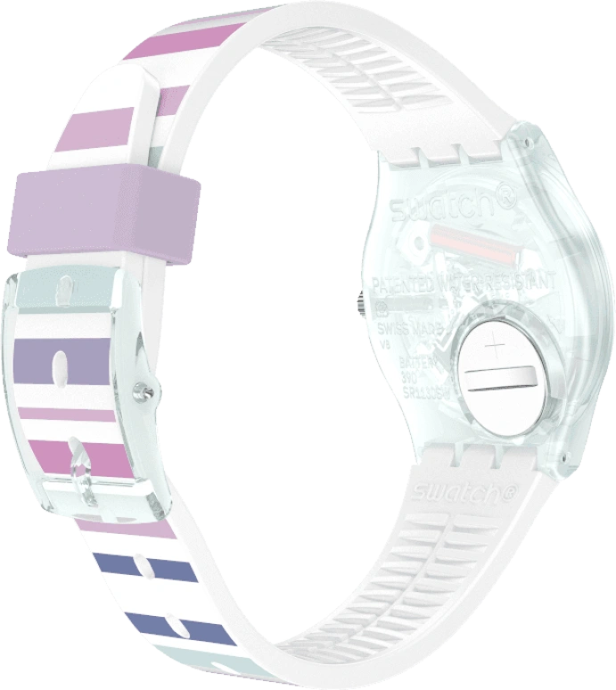 Swatch,Originals 34mm,34mm,Plastic,White,Open,GL702