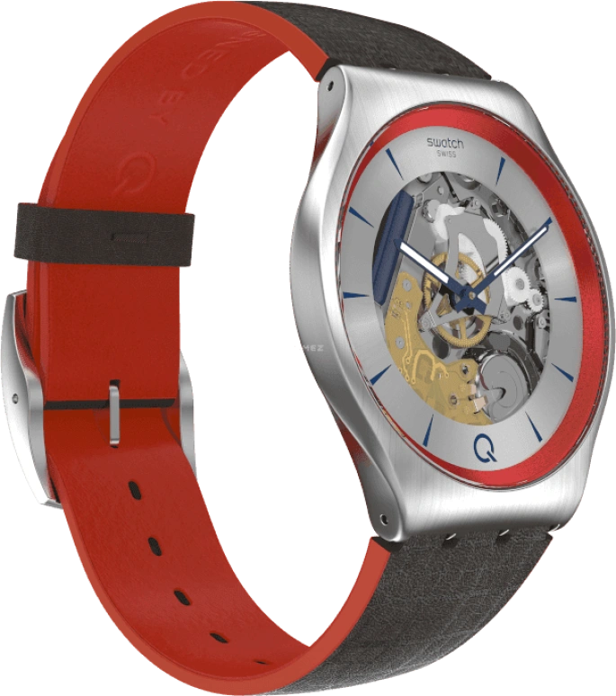 Swatch,Other ,Stainless Steel,Sapphire,Crystal Glass,SS07Z102