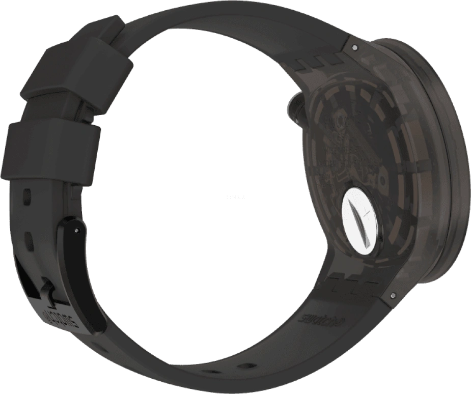 Swatch,THE BOLD 47mm,47mm,Plastic,Coffee,Brown,SO27B115