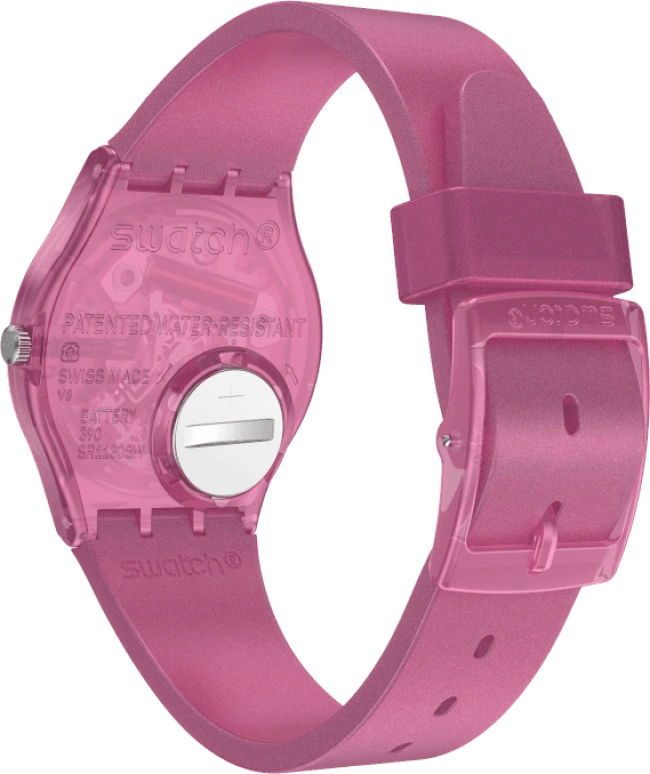Swatch,Originals 34mm,34mm,Pink,Open,GP170