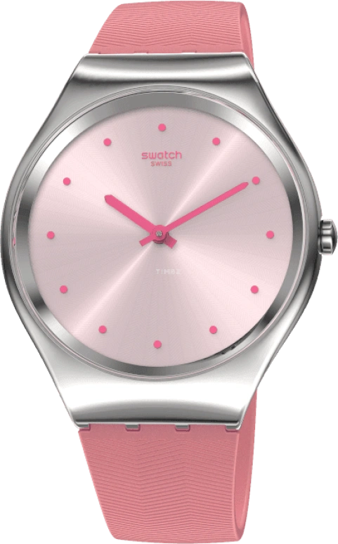 Swatch,SKIN 38mm,38mm,Pink,SYXS135