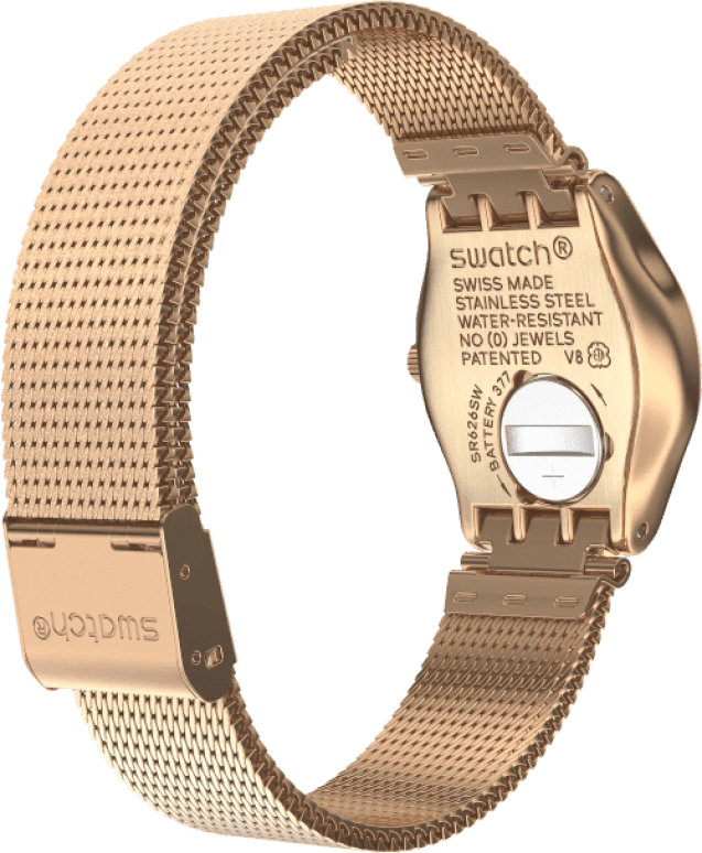 Swatch,IRONY 25x28.70mm,25x28.70mm,Rose Gold,YSG166M