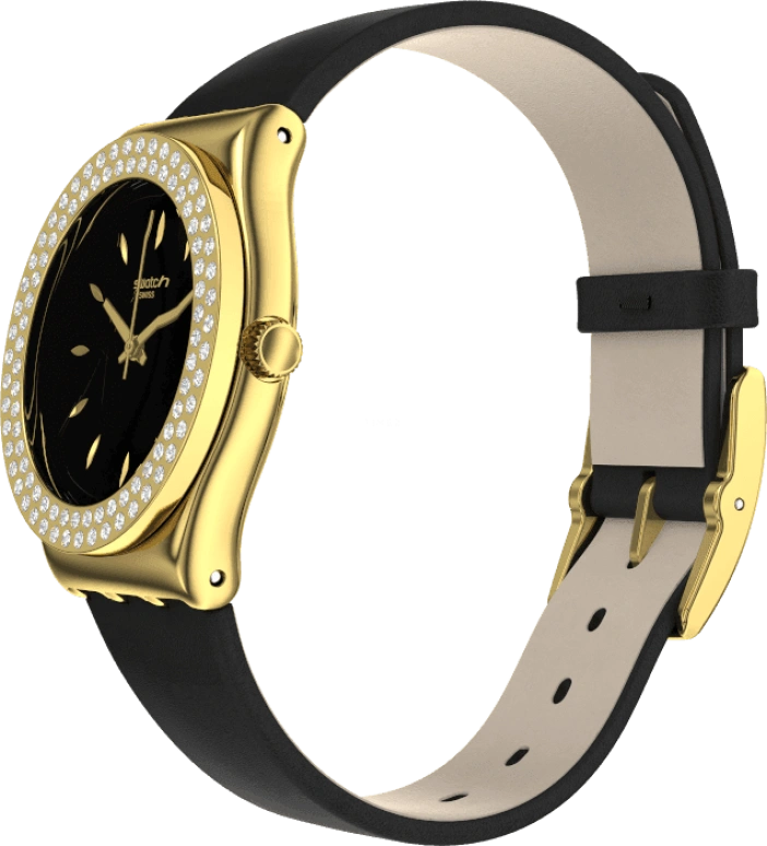 Swatch,IRONY 33x0.38mm,33x0.38mm,Black,YLG141