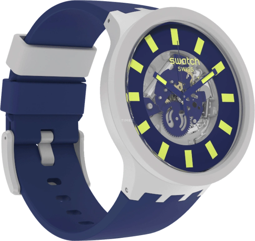 Swatch,THE BOLD 47mm,47mm,Bioceramic,Ceramic,SB03M103