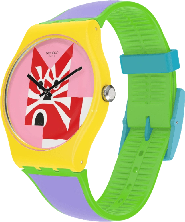 Swatch,Originals 41mm,41mm,Plastic,Closed,SUOZ323