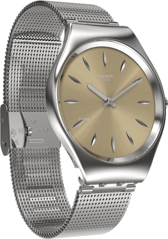 Swatch,SKIN 38mm,38mm,Sapphire,Crystal Glass,SYXS133M