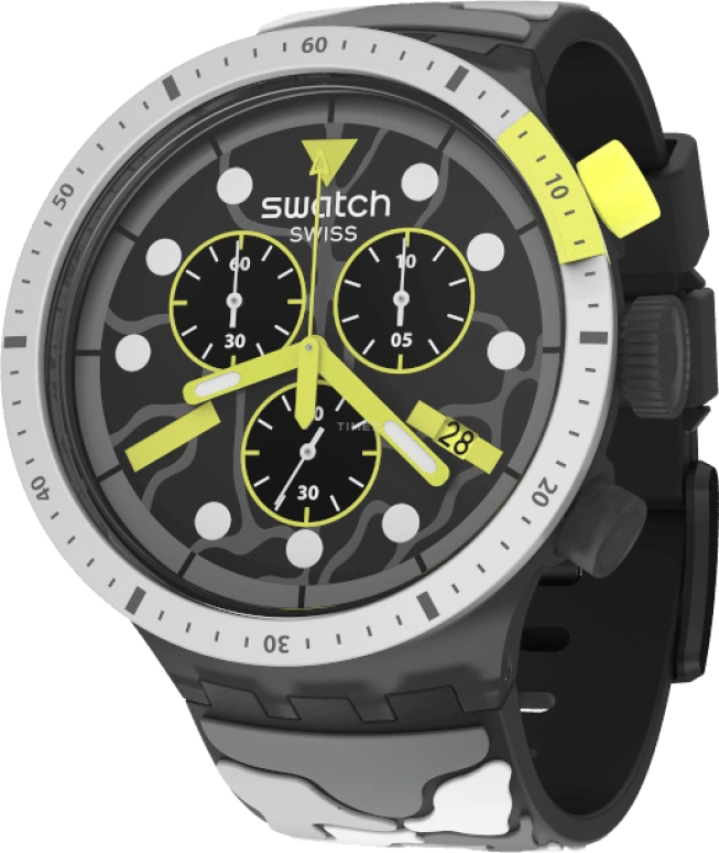 Swatch,THE BOLD 47mm,47mm,Plastic,SB02M400