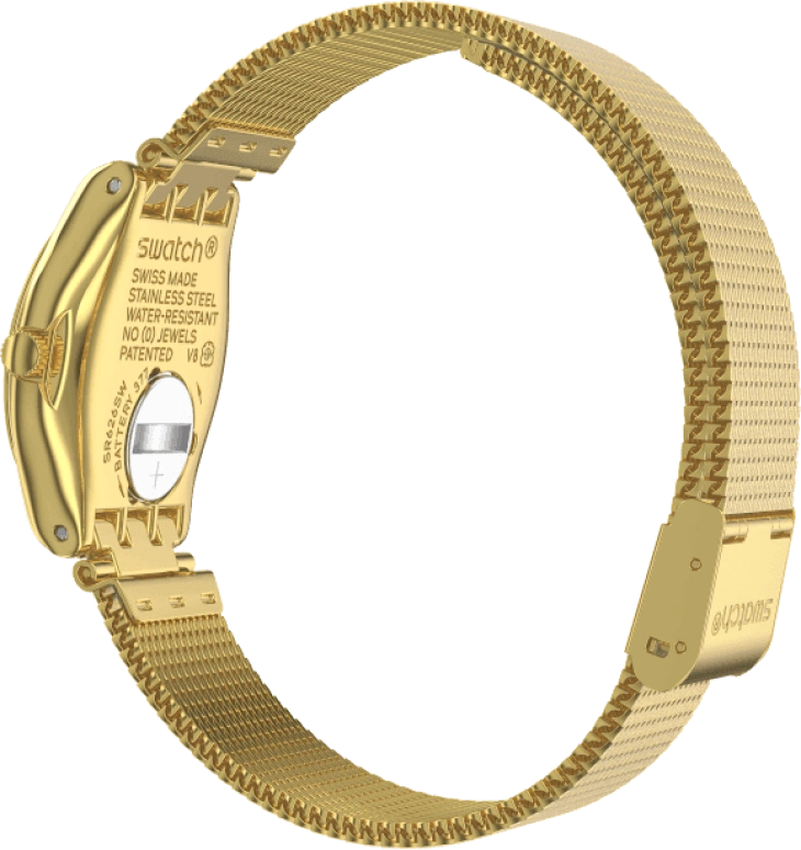 Swatch,IRONY 25x28.70mm,25x28.70mm,Gold,YSG167M