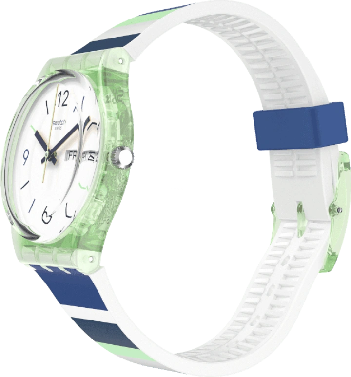 Swatch,Originals 34mm,34mm,Plastic,White,Open,GG711