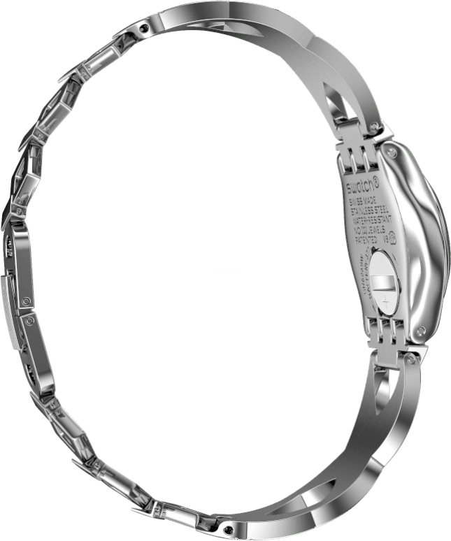 Swatch,IRONY 25mm,25mm,Stainless Steel,Silver White,YSS332G