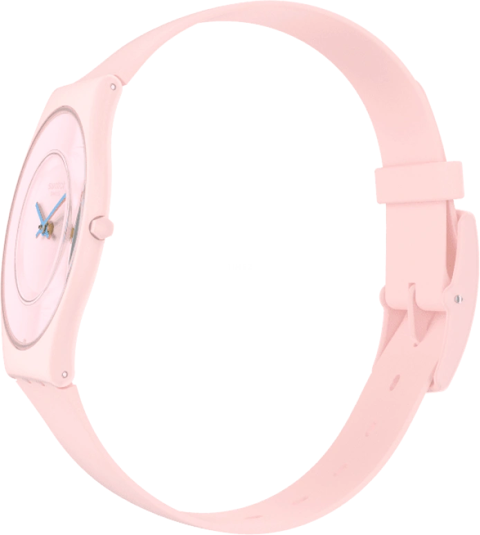 Swatch,SKIN 34mm,34mm,Ceramic,Pink,Closed,SS09P100