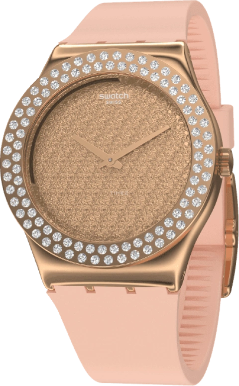 Swatch,IRONY 33x38mm,33x38mm,Pink,YLG140