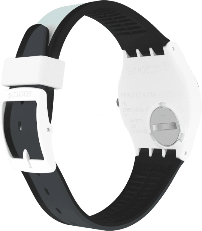 Swatch,Originals 34mm,34mm,Plastic,White,GW711